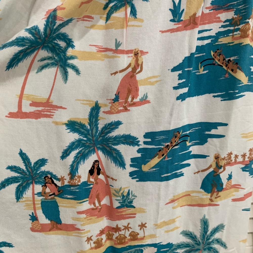 Roxy Hula Girl BabyDoll Dress size Small NWT